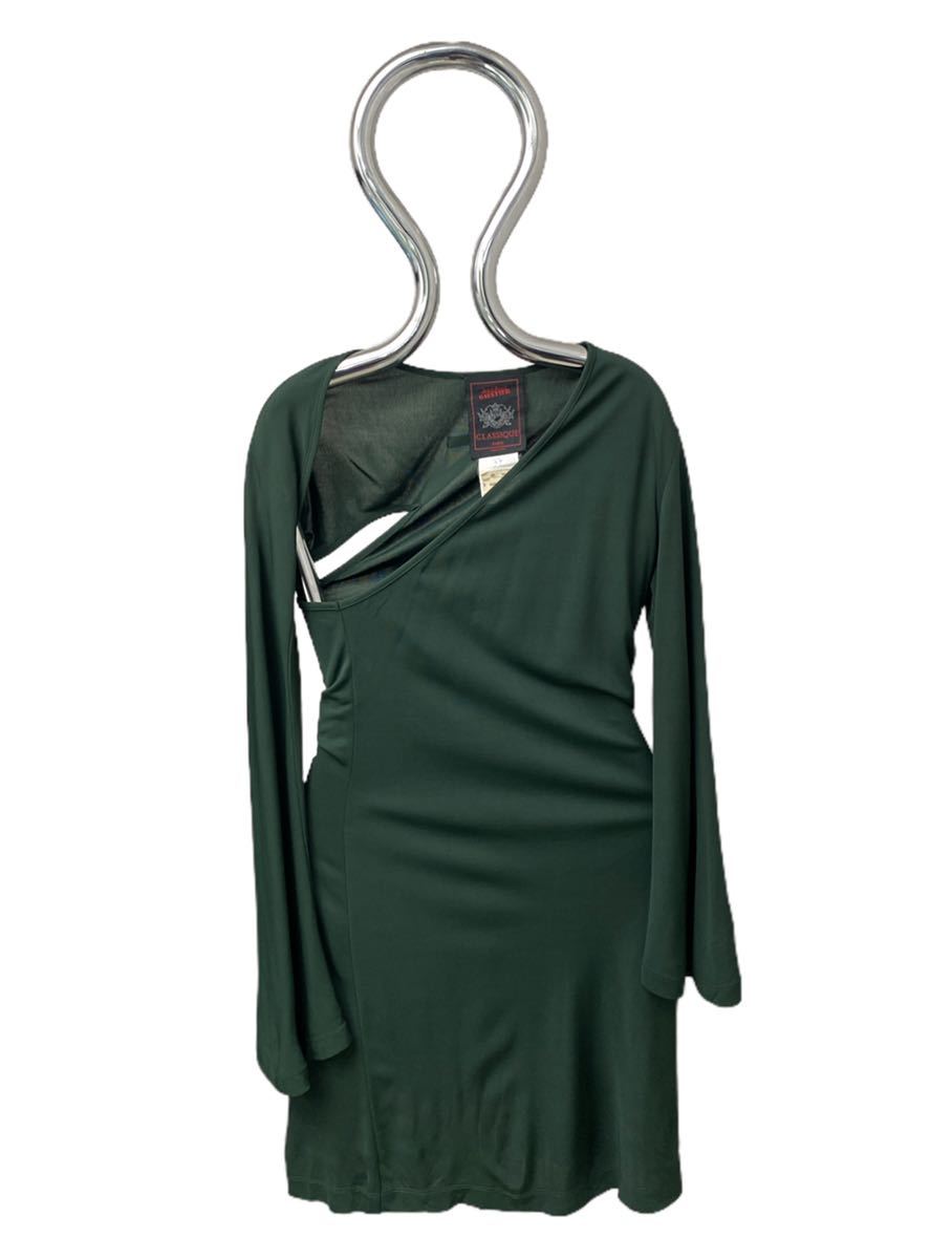国産品 2000s ゴルチエ イタリア製 カットアウト ドレス DRESS ASYMMETRIC GAULTIER PUL JEAN ワンピース