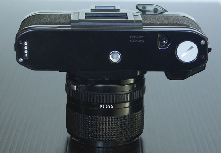 キヤノン一眼レフ【Canon AE-1 PROGRAM】+FD28mmF2(レンズはジャンク)_画像6