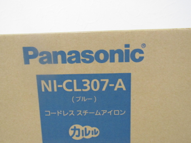 EM-12018-10 Panasonic パナソニック NI-CL307-A コードレス スチームアイロン カルル ブルー 箱・取扱説明書付き 未開封品_画像5