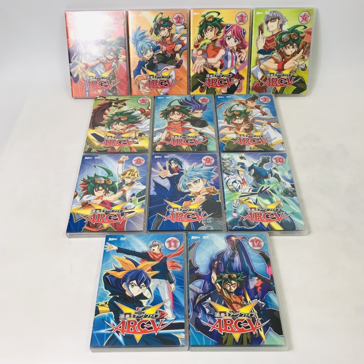 中古 DVD 遊戯王 ARC-V アーク・ファイブ 1~12巻 セット 商品细节