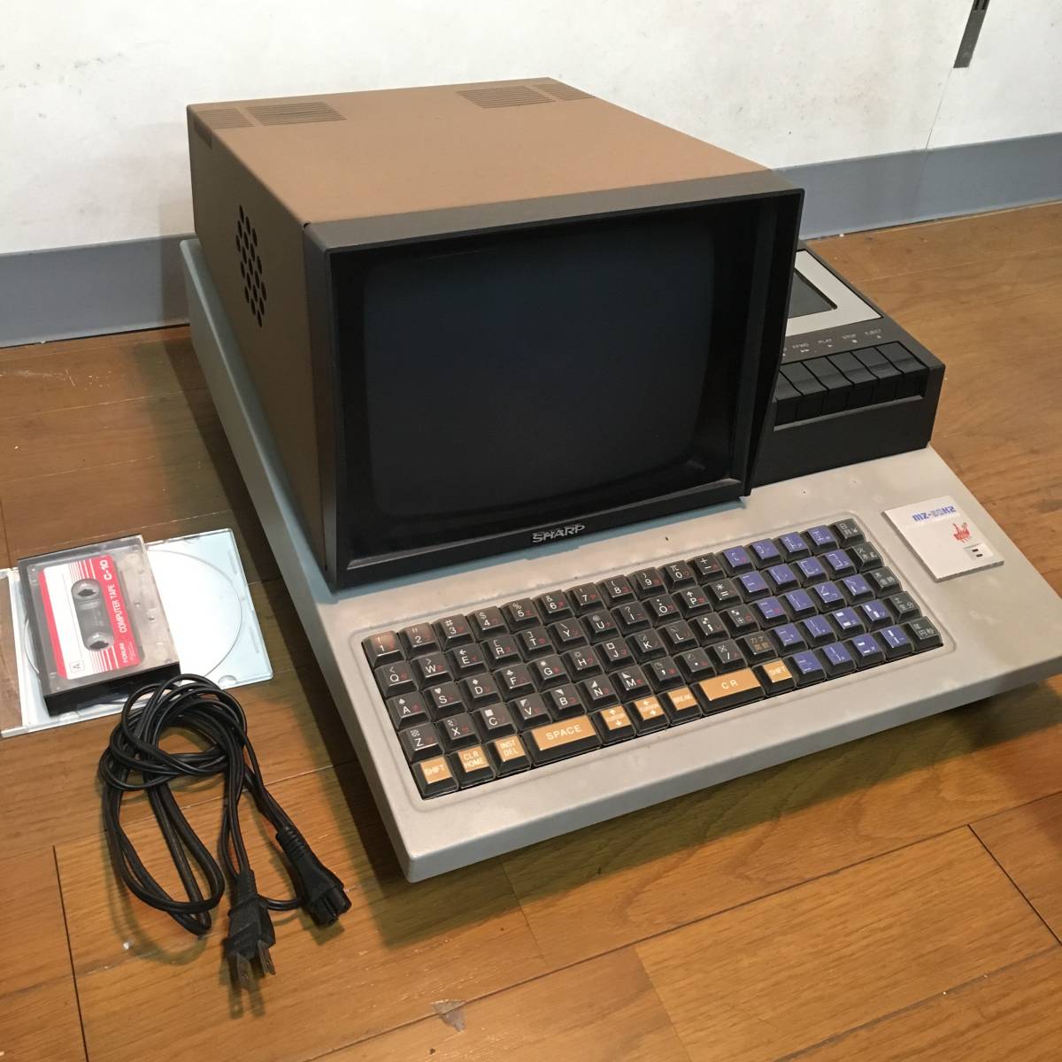 貴重整備済】 安定動作品 シャープ MZ-80K2 マイコン パソコン SHARP