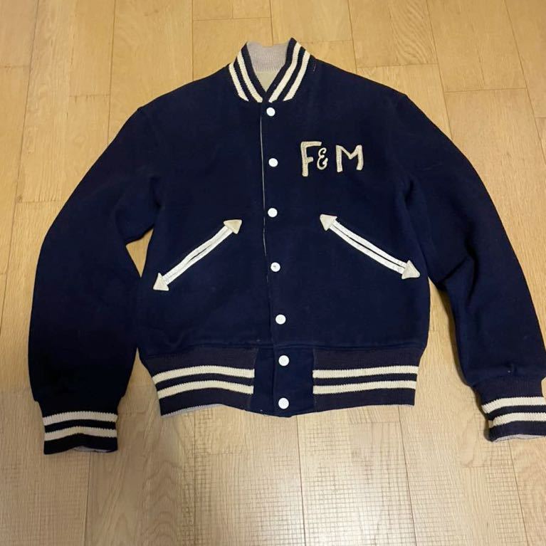 激レア 50s 60s vintage BUTWIN スタジャン ブラック smcint.com