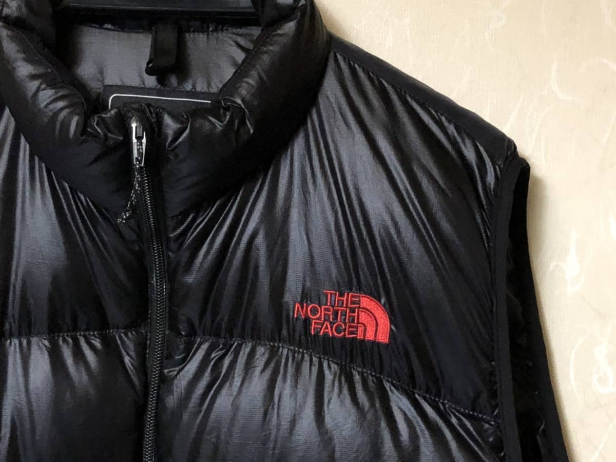 THE NORTH FACE ノースフェイス ダウンベスト カラーブラック サイズ L 美品 5