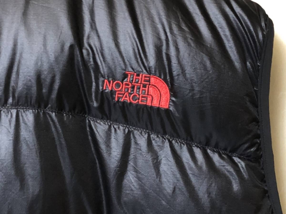 THE NORTH FACE ノースフェイス ダウンベスト カラーブラック サイズ L 美品 7