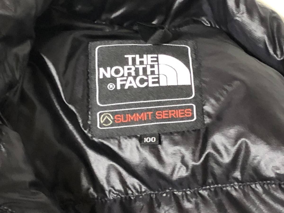 THE NORTH FACE ノースフェイス ダウンベスト カラーブラック サイズ L 美品 8