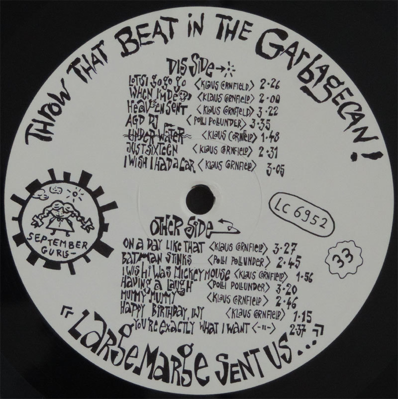 Throw That Beat In The Garbagecan! LP ギターポップ ネオアコ ジャーマンポップ_画像3