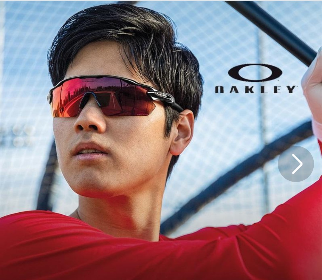 ◆限定　大谷翔平　モデル！OAKLEY　サングラス　オークリー　スポーツ　野球　アウトドア　レーダーEV 登山　自転車　