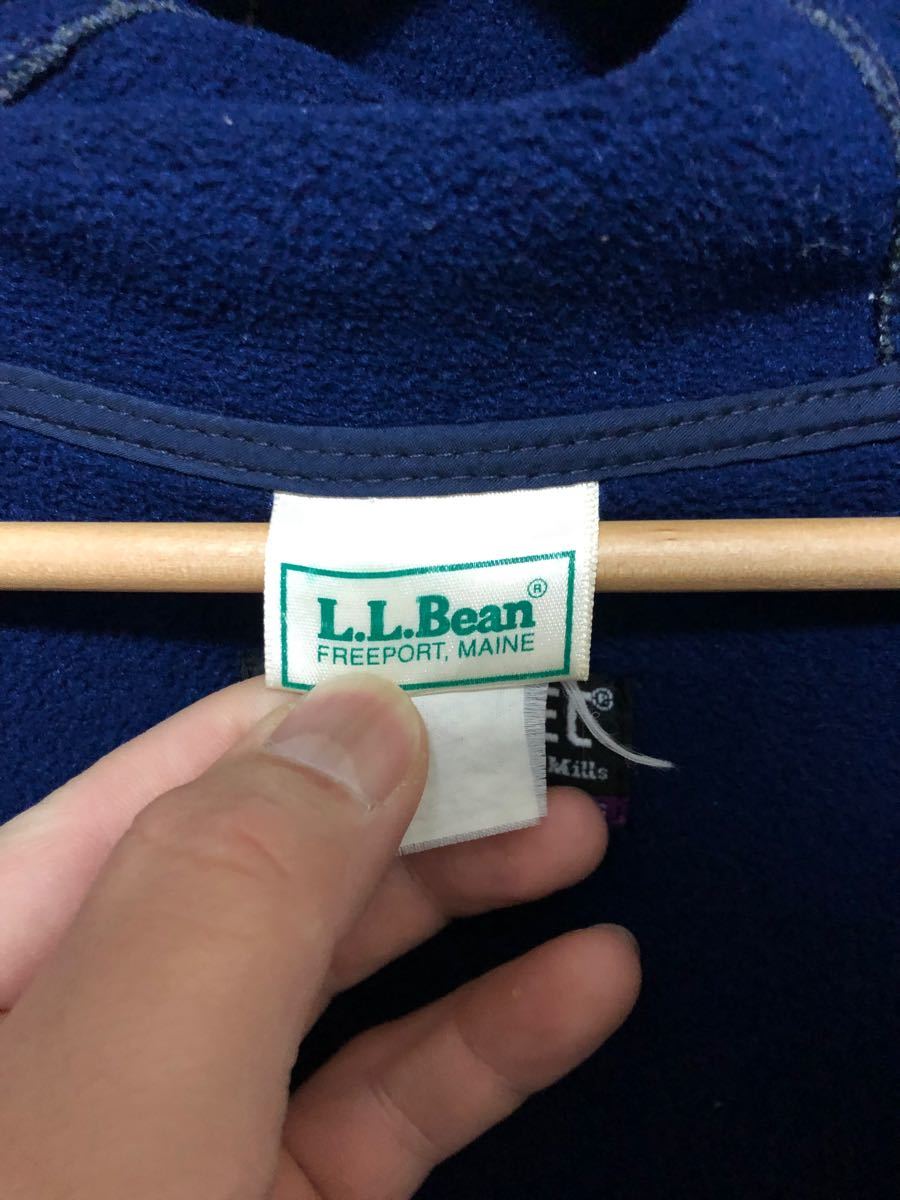 90s USA製 LLBEAN エルエルビーン ポーラテック フリースジャケット 