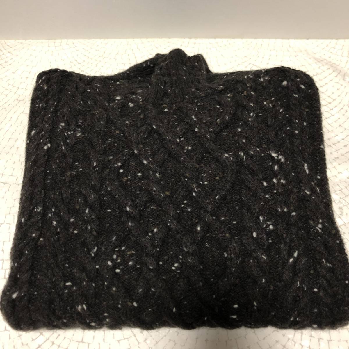 新品 AURALEE オーラリー WOOL BABY ALPACA NEPPED CABLE KNIT 新品 AURALEE オーラリー WOOL BABY ALPACA NEPPED CABLE KNIT