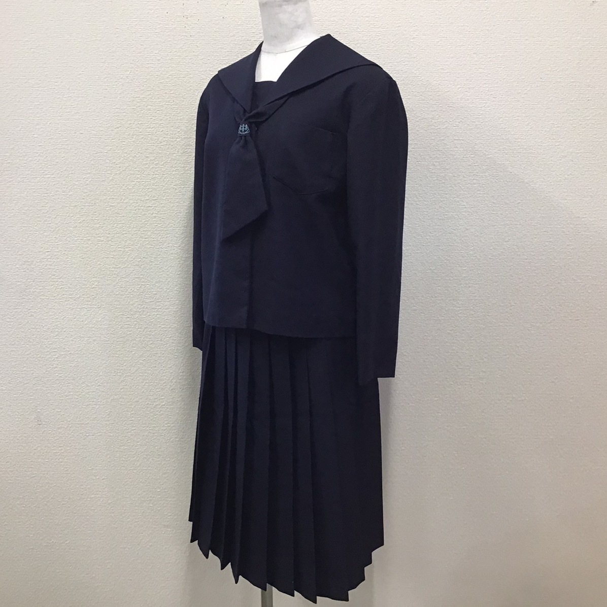 I48/Y(中古)福島県 二本松市立 第二中学校 女子制服4点 /M/W66 I48/Y(中古)福島県 二本松市立 第二中学校 女子制服4点 /M/W66