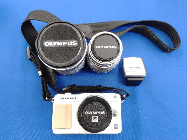 OLYMPUS E-PM2 DZKIT WHT OLYMPUS PEN mini E-PM2 ダブルズームキット