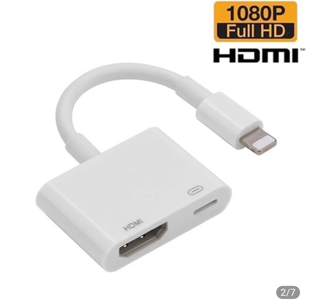 iPhone HDMI変換ケーブル