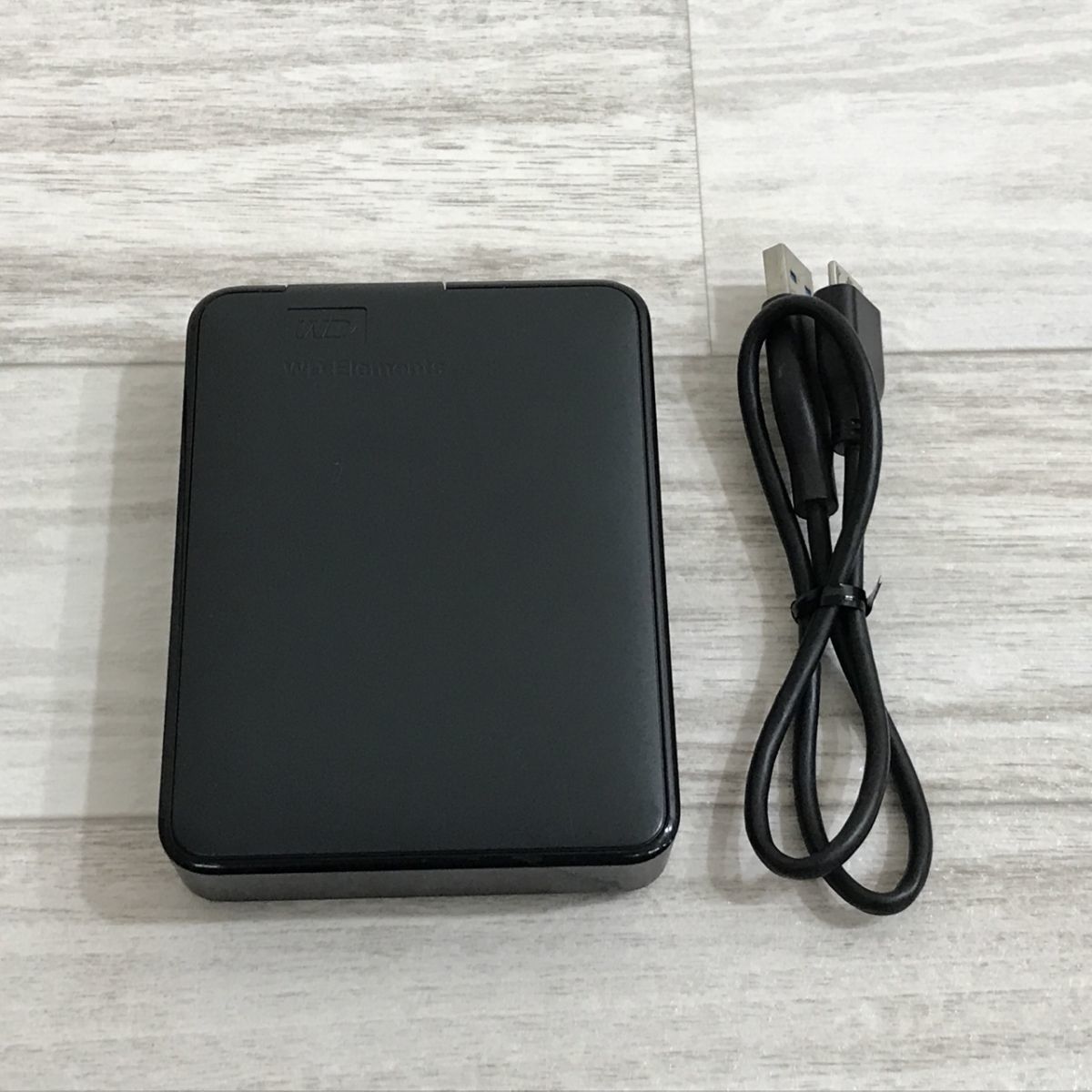 WD ポータブルHDD 4TB ブラック WD Elements Portable 外付け