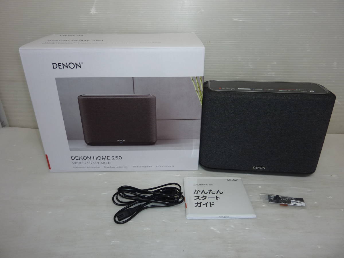 CV3462t 美品 DENON デノン Bluetoothスピーカー DENON HOME 250 2021