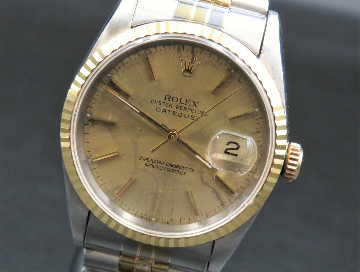 Yahoo!オークション - 1円～! ジャンク品☆正規品 ROLEX ロレックス Re...