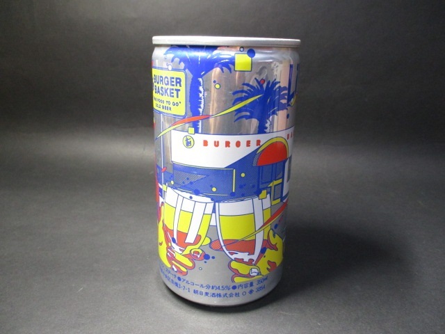 ★レトロ・当時物・空缶・空き缶・８３０５「アサヒ生ビールLIVE BEER」３５０ml★_画像1