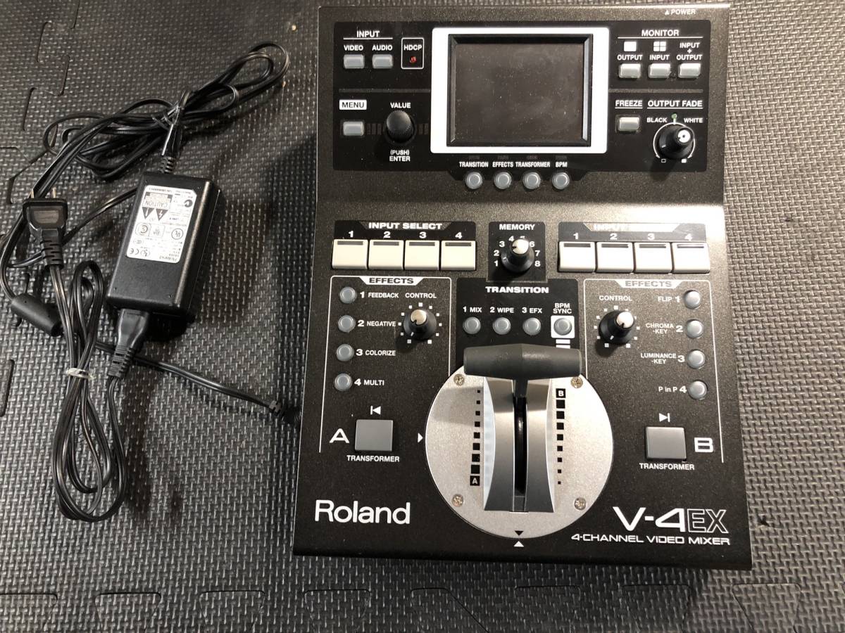 Roland ローランド エディロール V-4EX 4チャンネルビデオミキサー www