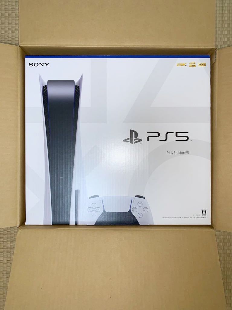 PlayStation5 PS5 プレイステーション5 本体 ディスクドライブ搭載モデル CFI-1100A 01_画像3