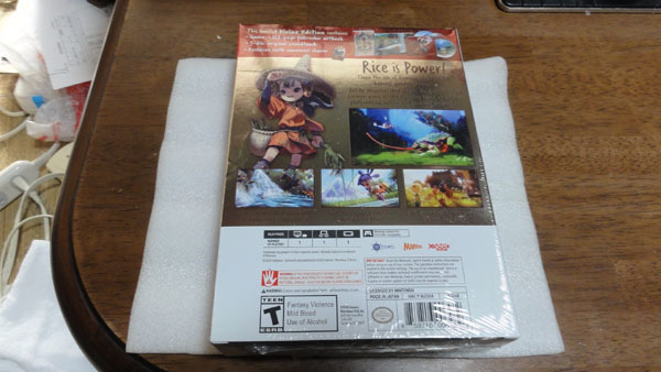 ●レア ニンテンドースイッチ Nintendo Switch 天穂のサクナヒメ 限定版 北米版 未開封品 Sakuna: Of Rice and Ruin Devine Edition●_画像2