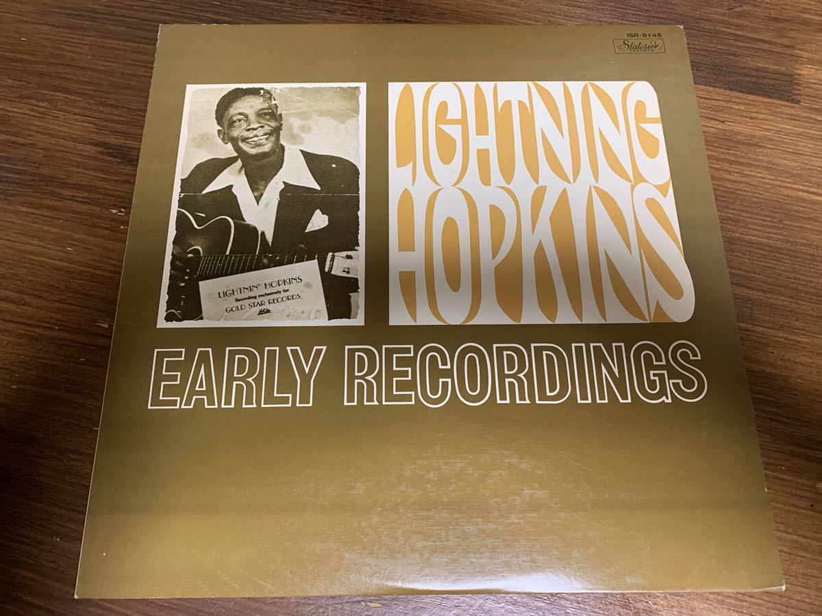 LIGHTNING HOPKINS EARLY RECORDINGS ISR-8145_画像1