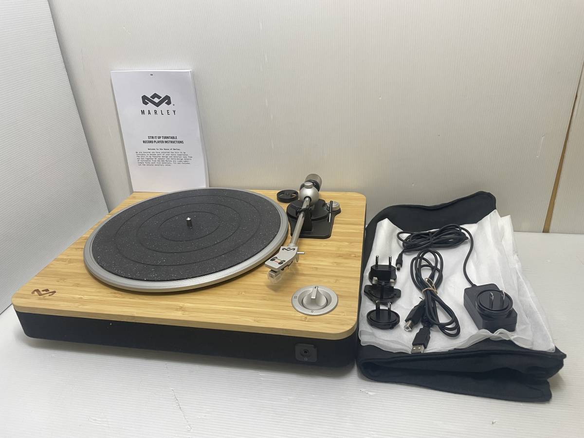 AT469☆動作品 HOUSE OF MARLEY ハウスオブマーリー ターンテーブル