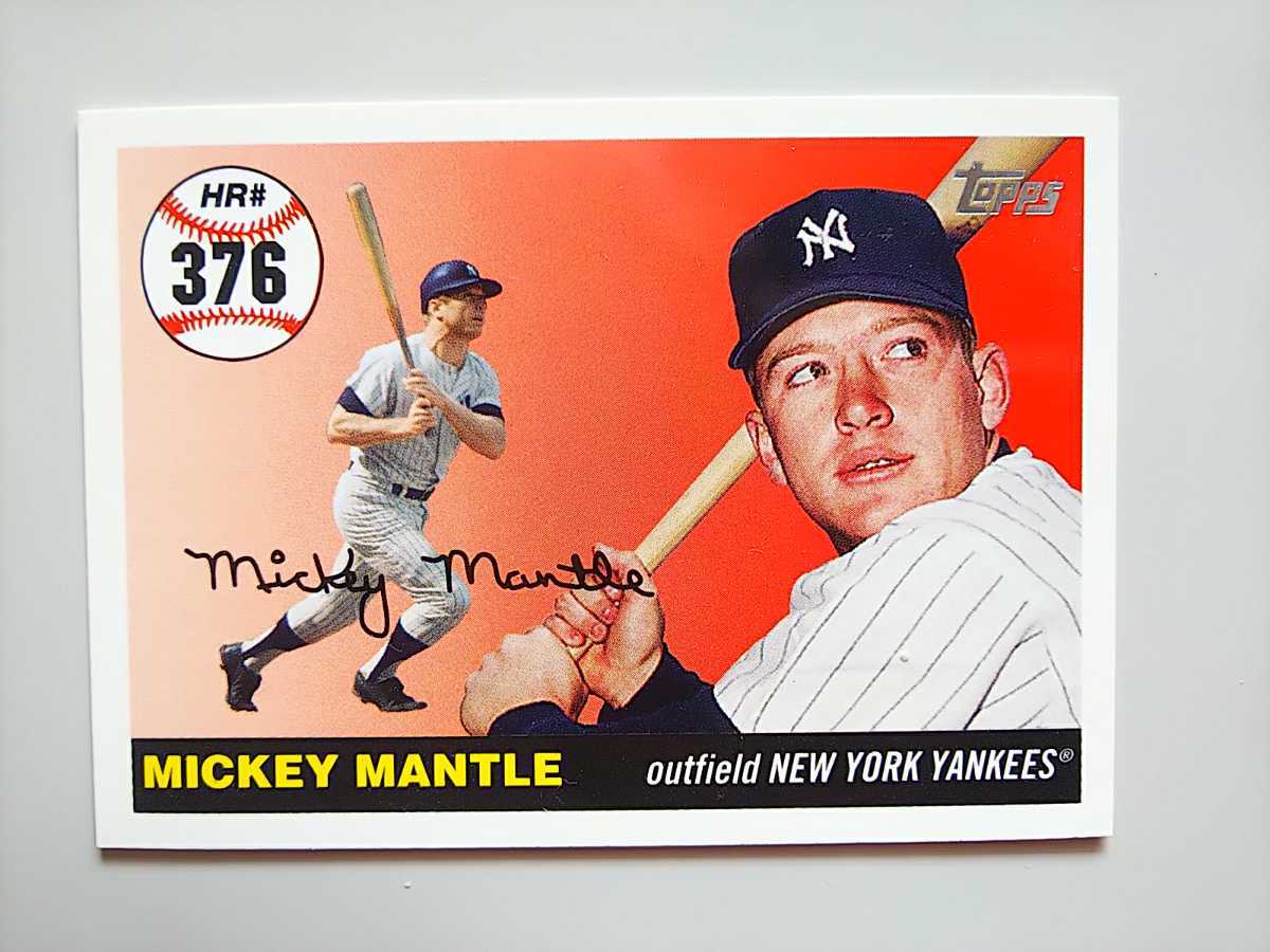 2007 Topps Mickey Mantle MHR＃376_画像1