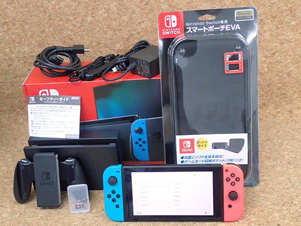 ヤフオク! - 【中古 良品】新型 任天堂 Nintendo Switch...