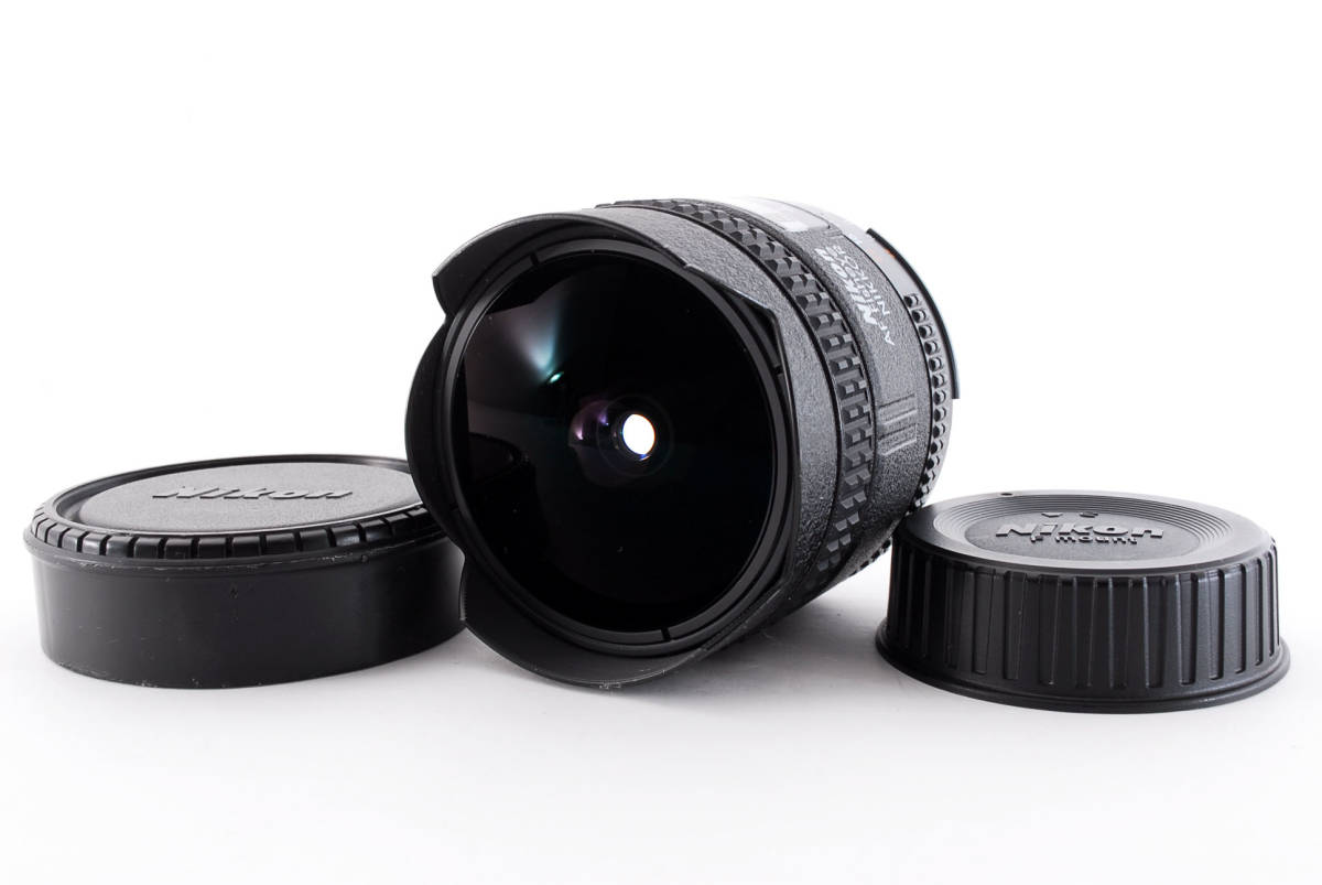 超美品 Nikon ニコン Ai AF Fisheye Nikkor 16mm F2.8 D フィッシュ