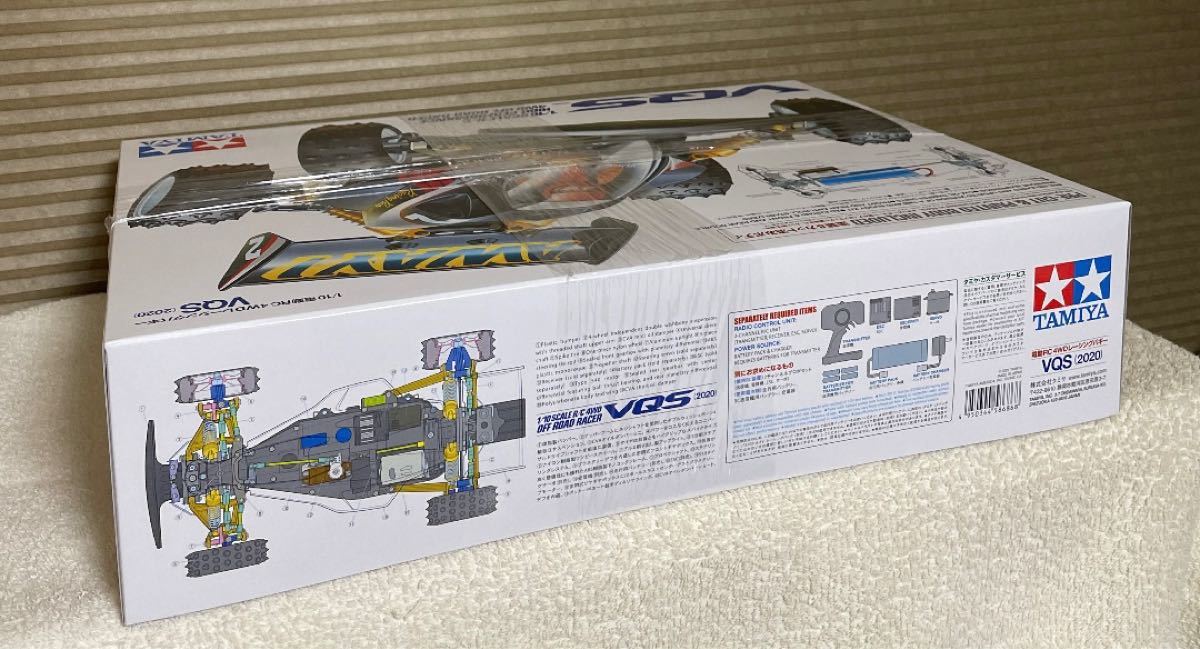 【新品未開封】TAMIYA VQS 2020 電動RC 4WD レーシングバギー バンキッシュ