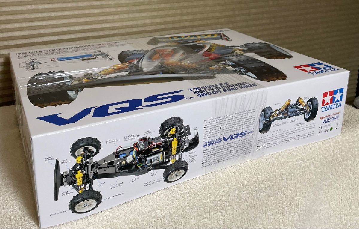 【新品未開封】TAMIYA VQS 2020 電動RC 4WD レーシングバギー バンキッシュ