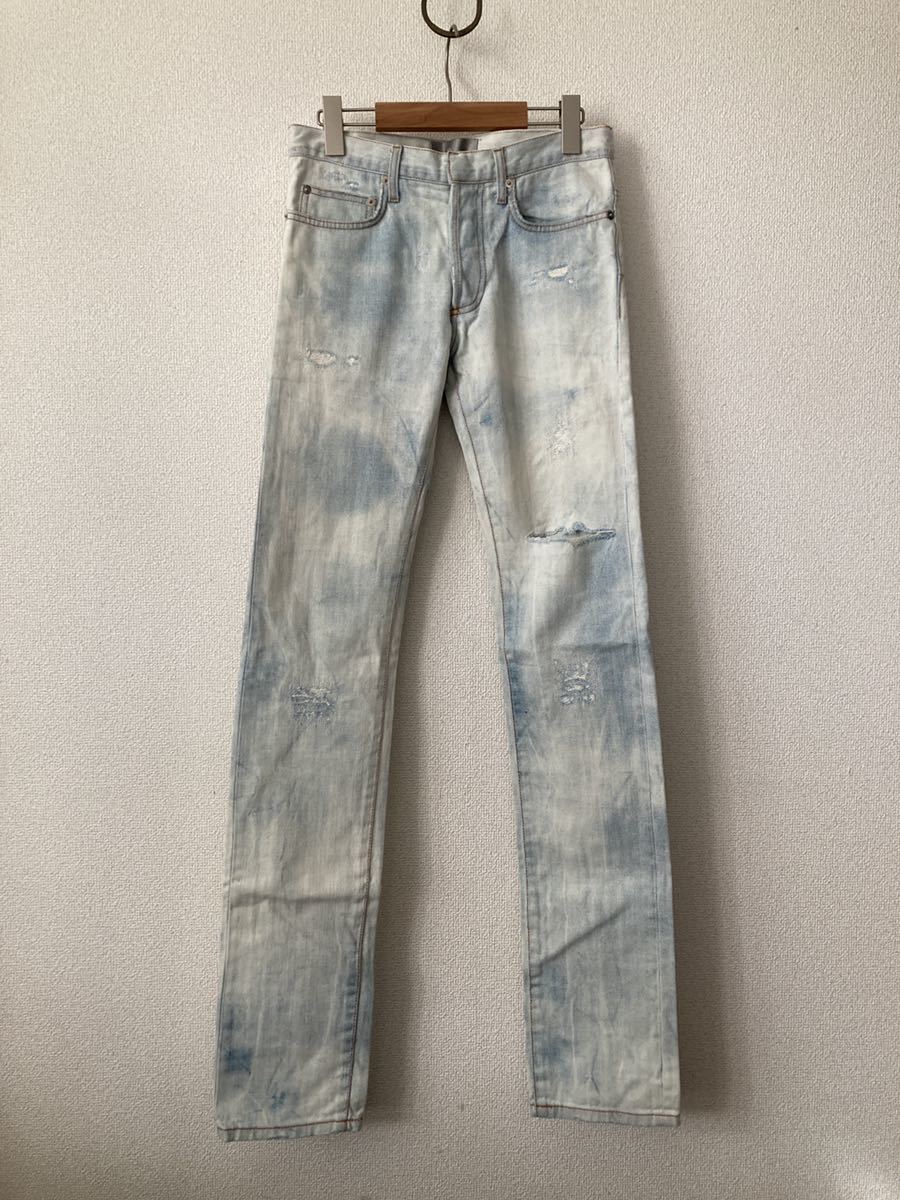 Yahoo!オークション - 07SS Dior HOMME ハイブリーチダメージ Yahoo!オークション - 07SS Dior HOMME ハイブリーチダメージ