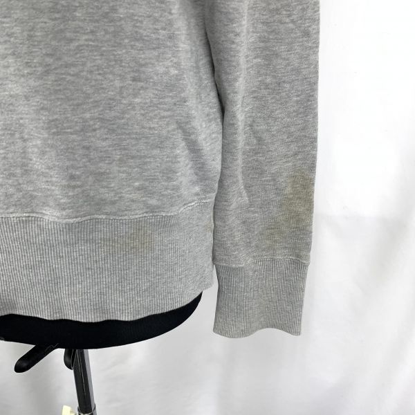  made in Japan * Takeo Kikuchi /TAKEO KIKUCHI* cotton / sweatshirt / sweat [2/ men's M/ gray ] britain character print *BG78