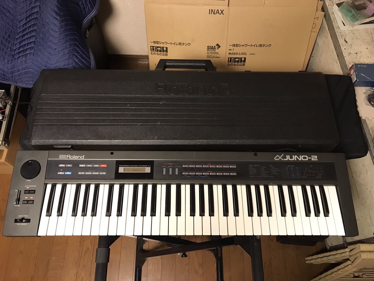 「最終お値下げ」Roland α Juno II シンセサイザー ハードケース Yahoo!オークション - Roland α JUNO-2 ローランド ハードケース