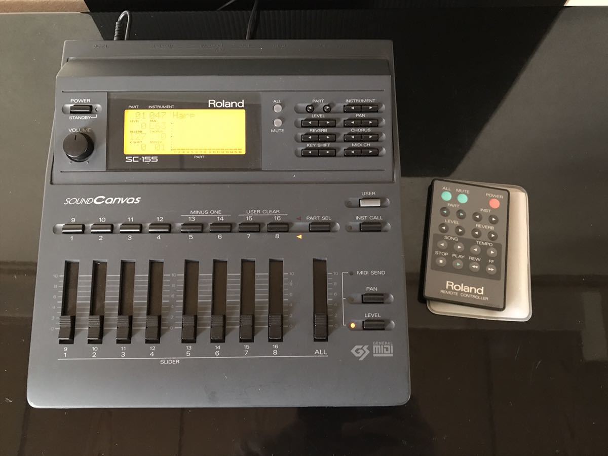 Roland SC-155 SOUND CANVAS 音源モジュール ローランド|Yahoo Roland SC-155 SOUND CANVAS 音源モジュール ローランド|Yahoo