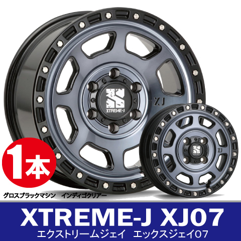 4本で条件付送料無料 1本価格 M.L.J XTREME-J XJ07 GBM/IC 12inch 4H100 4J+42 エクストリームJ_画像1