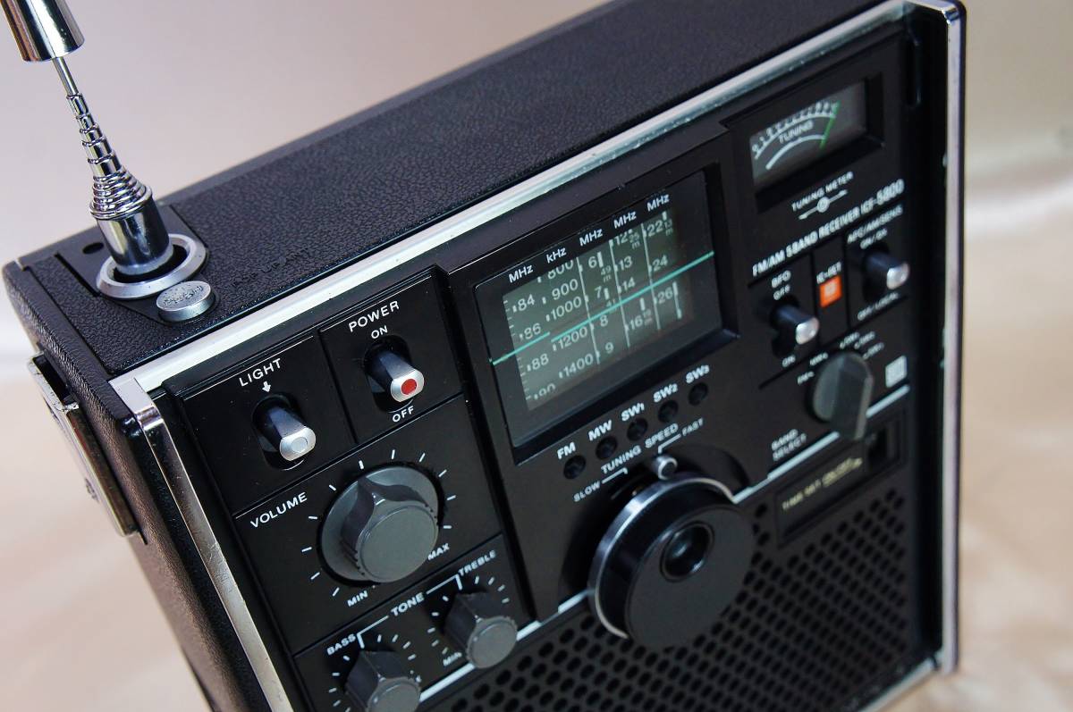 ☆綺麗☆受信整備品☆スカイセンサー5800☆ソニーSONY☆ICF-5800☆BCL