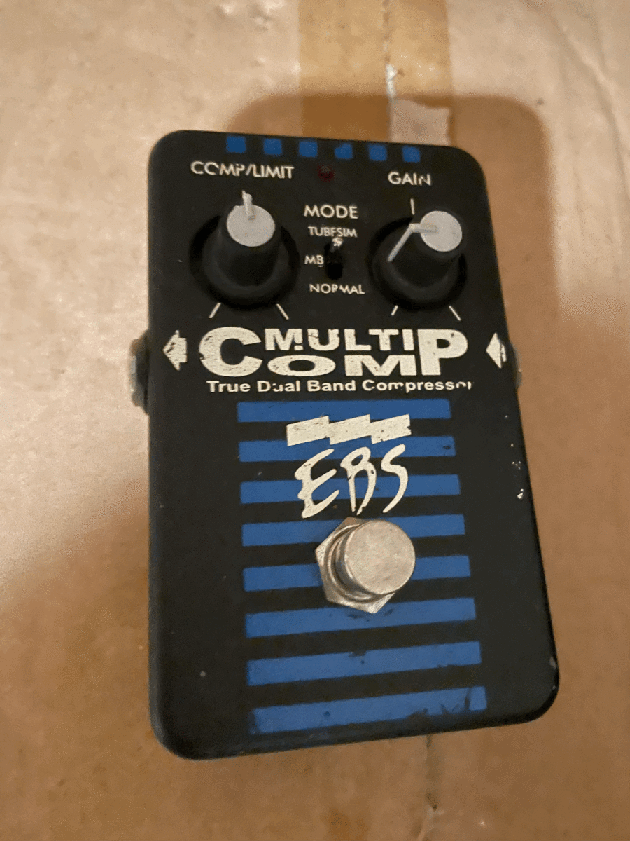 EBS MULTI COMP 定番コンプ マルチコンプ multicomp マルコン ギターにも コンプレッサー コンプ 