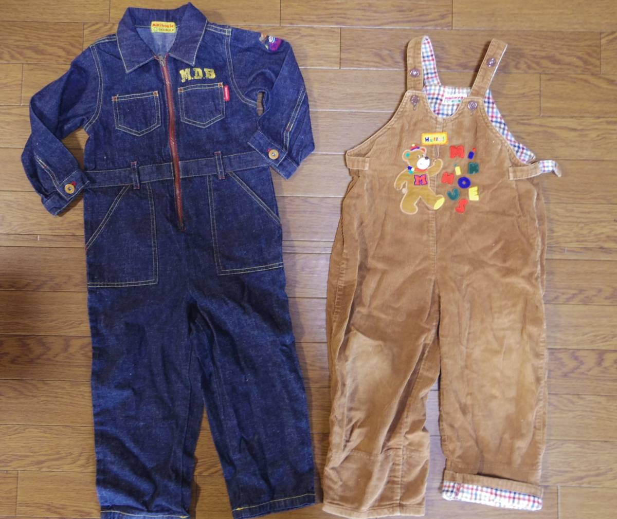 セール商品 MIKI HOUS 子供 上下セット 箱つき まとめ売り