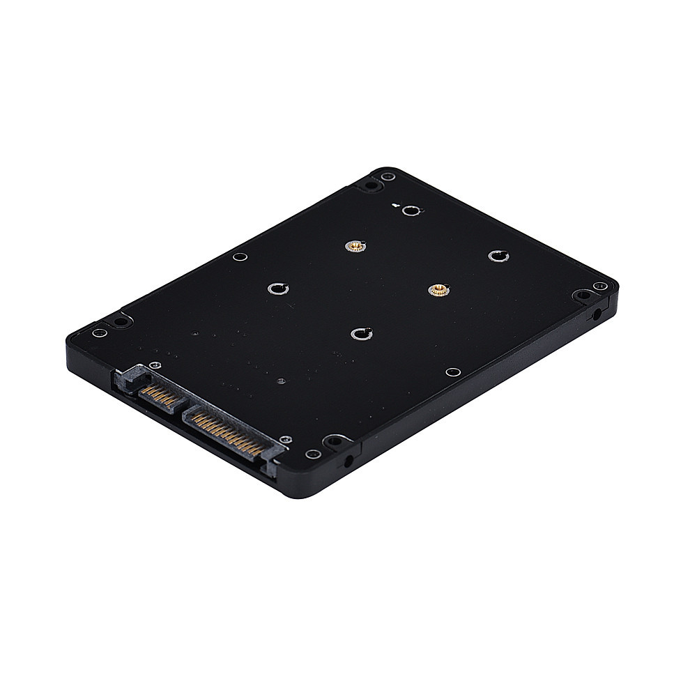 mSATA/PCI-E SSD→SATA 2.5インチ 7mm厚 変換アダプター ケース付き 【送料無料】_画像2