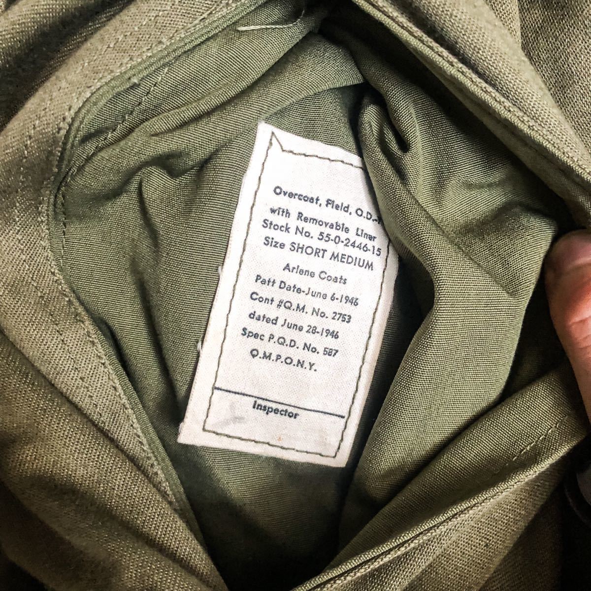 デッドストック 1940s 米軍実物 WW2 USARMY Officer 売り出し卸値