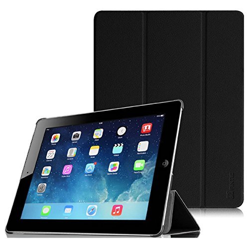 Fintie iPad 2 / 第3世代 iPad / 第4世代 iPad 専用 保護ケース 三つ折スタンドタイプ 高級PUレザ_画像1