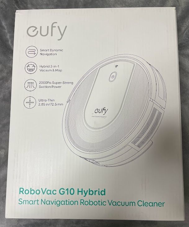 Anker Eufy RoboVac G10 Hybrid ロボット掃除機 www.gastech.com.tr
