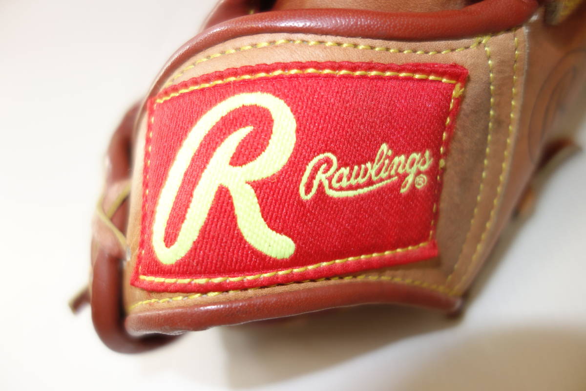 ローリングス Rawlings 軟式 野球 オールラウンド グラブ グローブ 中古品 ビンテージ 当時物 IMPORTED MODEL RK-650_画像8