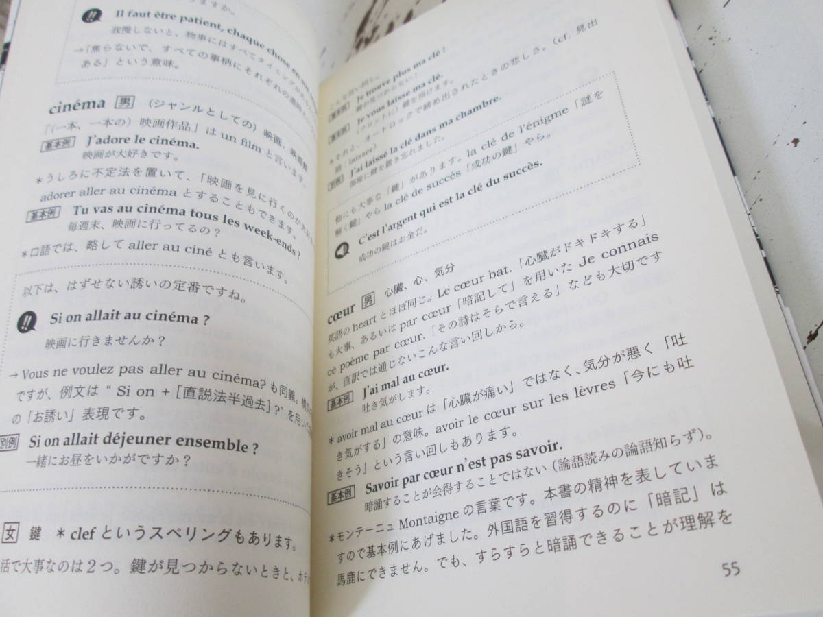 日本人が使いこなせないフランス基本単語小辞典 　久松健一_画像7