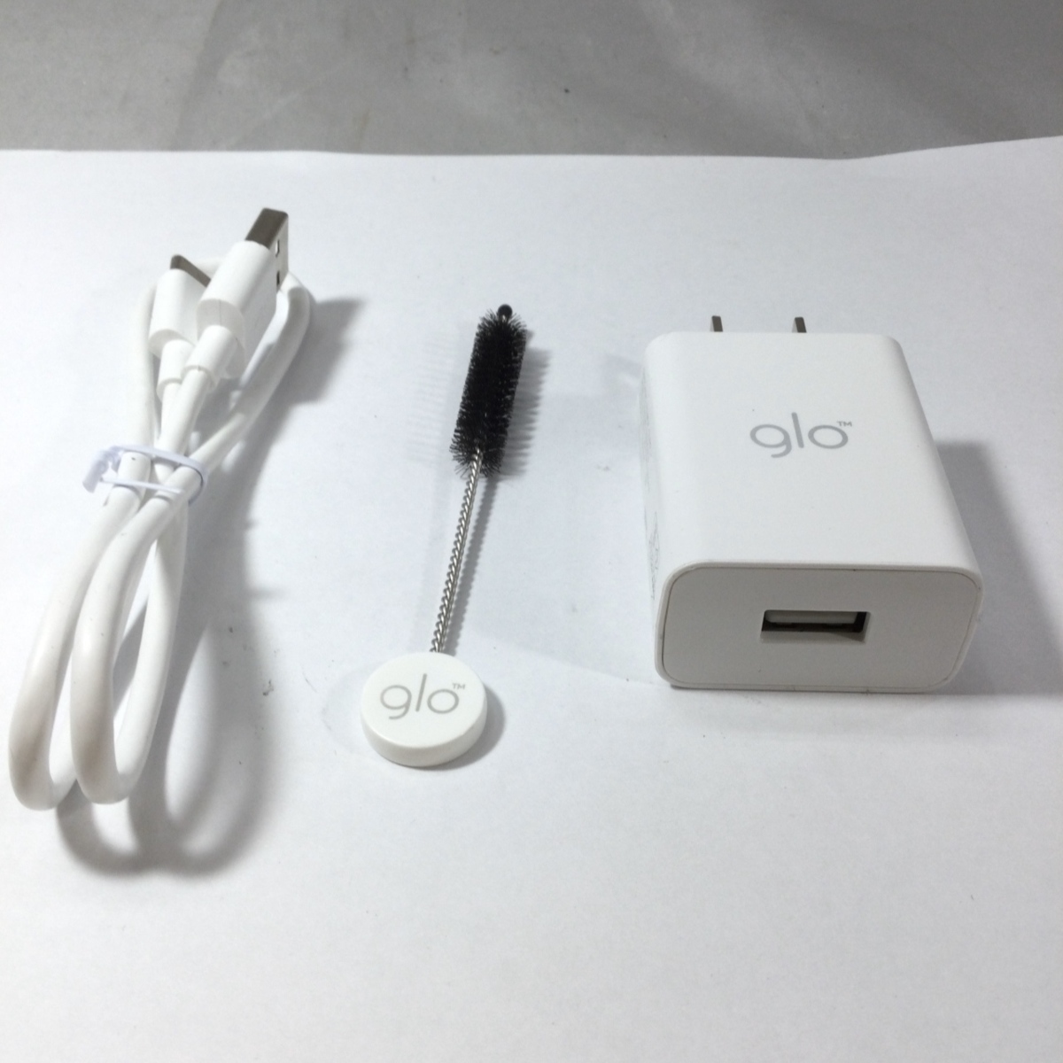 【T/現状保管品】glo グロー専用ACアダプター 充電ケーブル 純正品 電子タバコ 加熱式タバコ 　HA1217_画像4