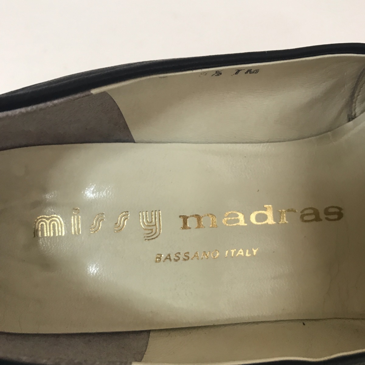 【中古】missy madras ミッシーマドラス ブラック　靴　ヒール　レディース　女性用　サイズ 約20.5cm SS0322_画像5