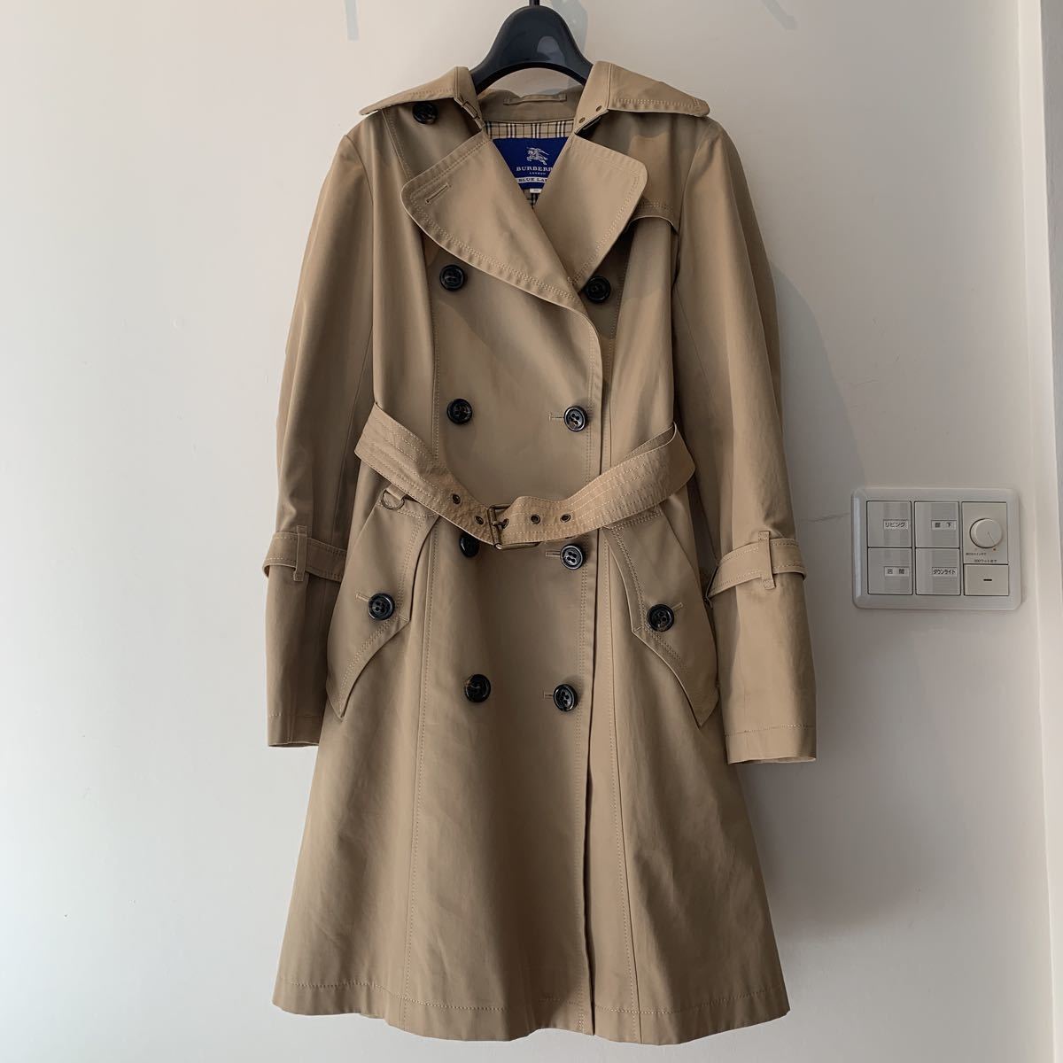 BURBERRY バーバリーロンドントレンチsize38 カラーベージュ美品池袋