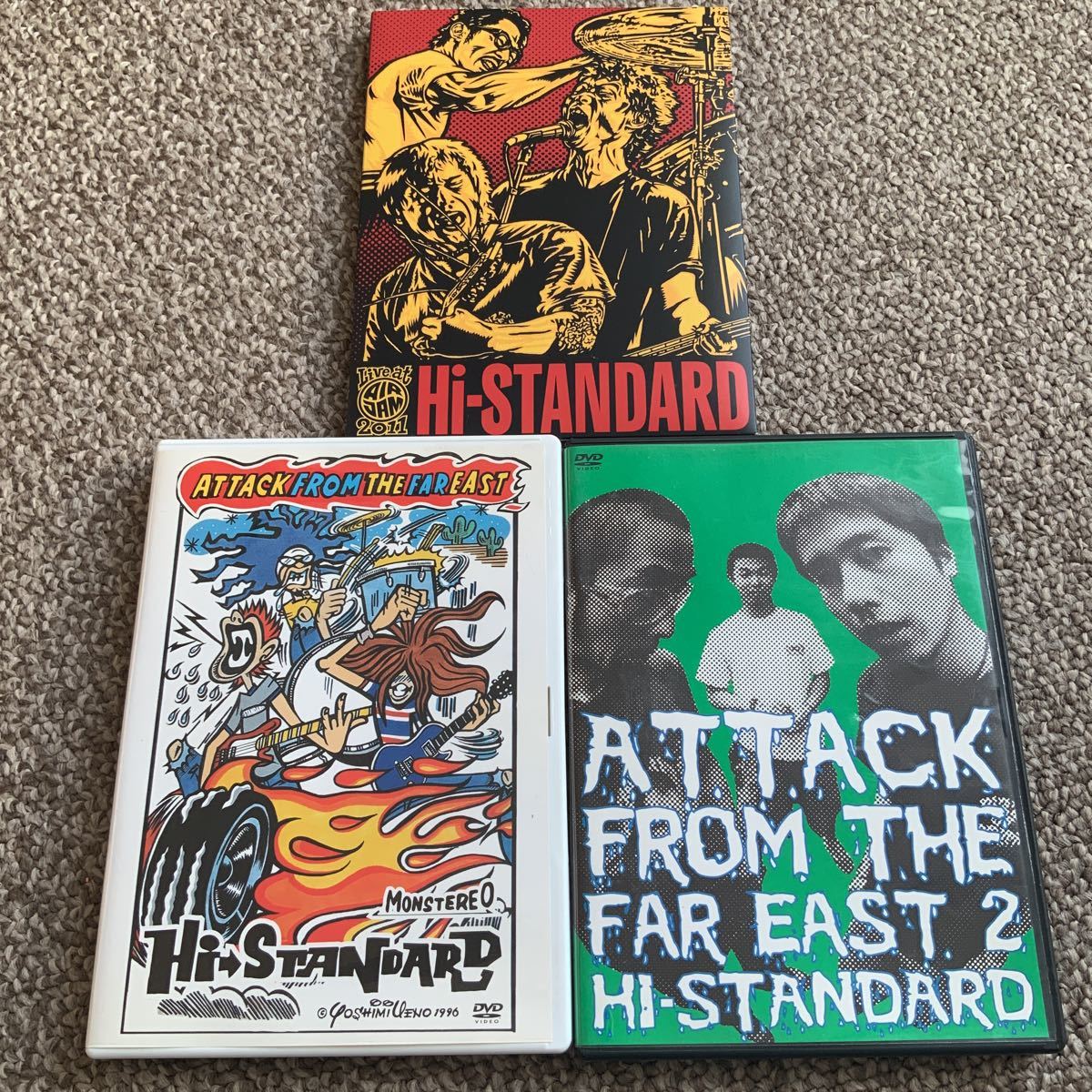 ATTACK FROM THE FAR EAST II Hi-STANDARD ポスター（73-41ｃｍ） Hi-STANDARD/ATTACK  FROM THE FAR EAST