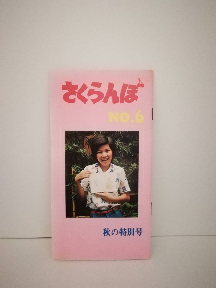 桜田淳子ファンクラブ会報さくらんぼ 10冊セット Yahoo!オークション - 希少 桜田淳子 ファンクラブ会報