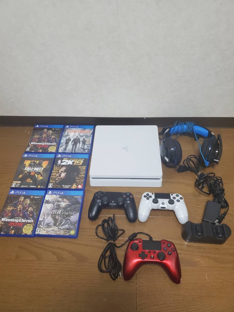 SONY】PlayStation4 グレイシャー・ホワイト 500GB(CUH2000AB02